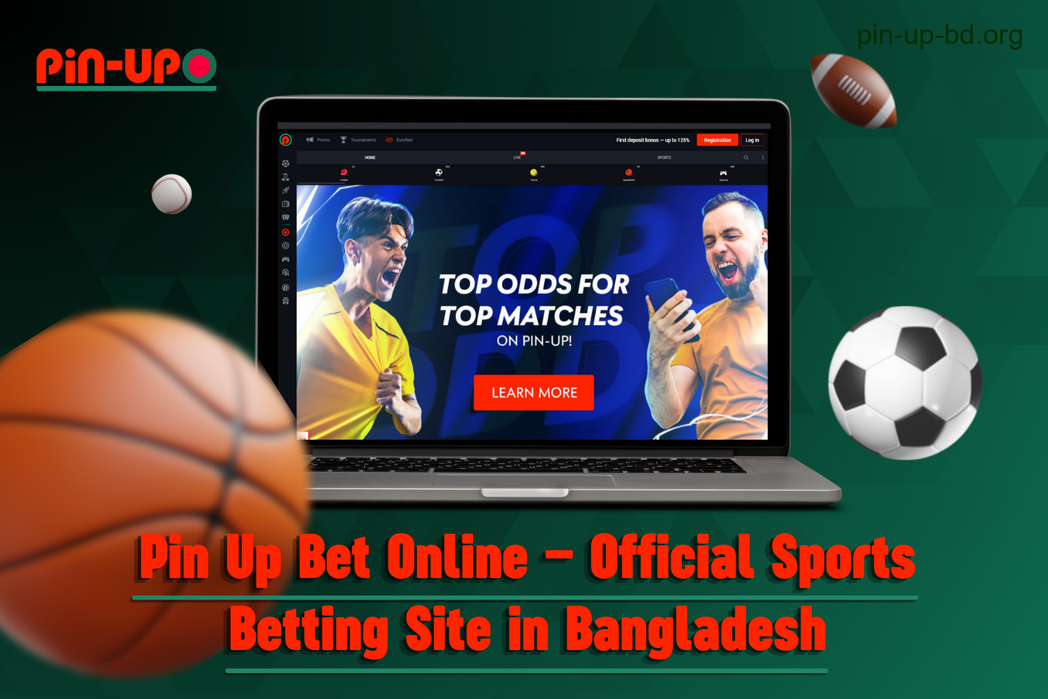 Pin Up bet official online sports betting site in Bangladesh